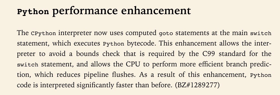 rhel python optimizations